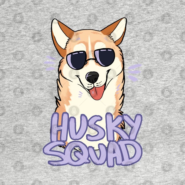HUSKY SQUAD (light red) by mexicanine